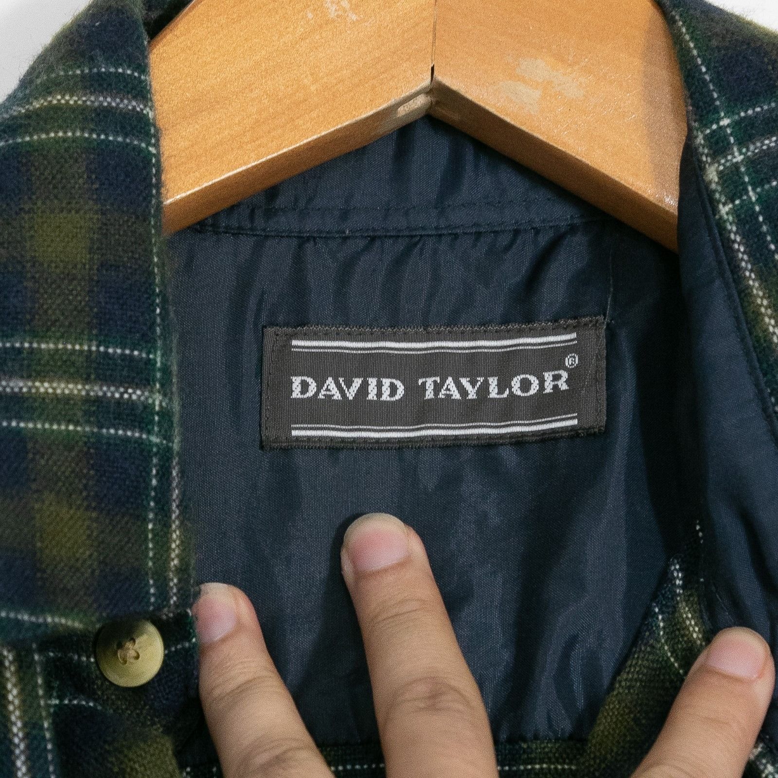 David Taylor Vintage 90s David Taylor Acrylic Flannel Button Shirt Medium Size US M / EU 48-50 / 2 - 4 Thumbnail