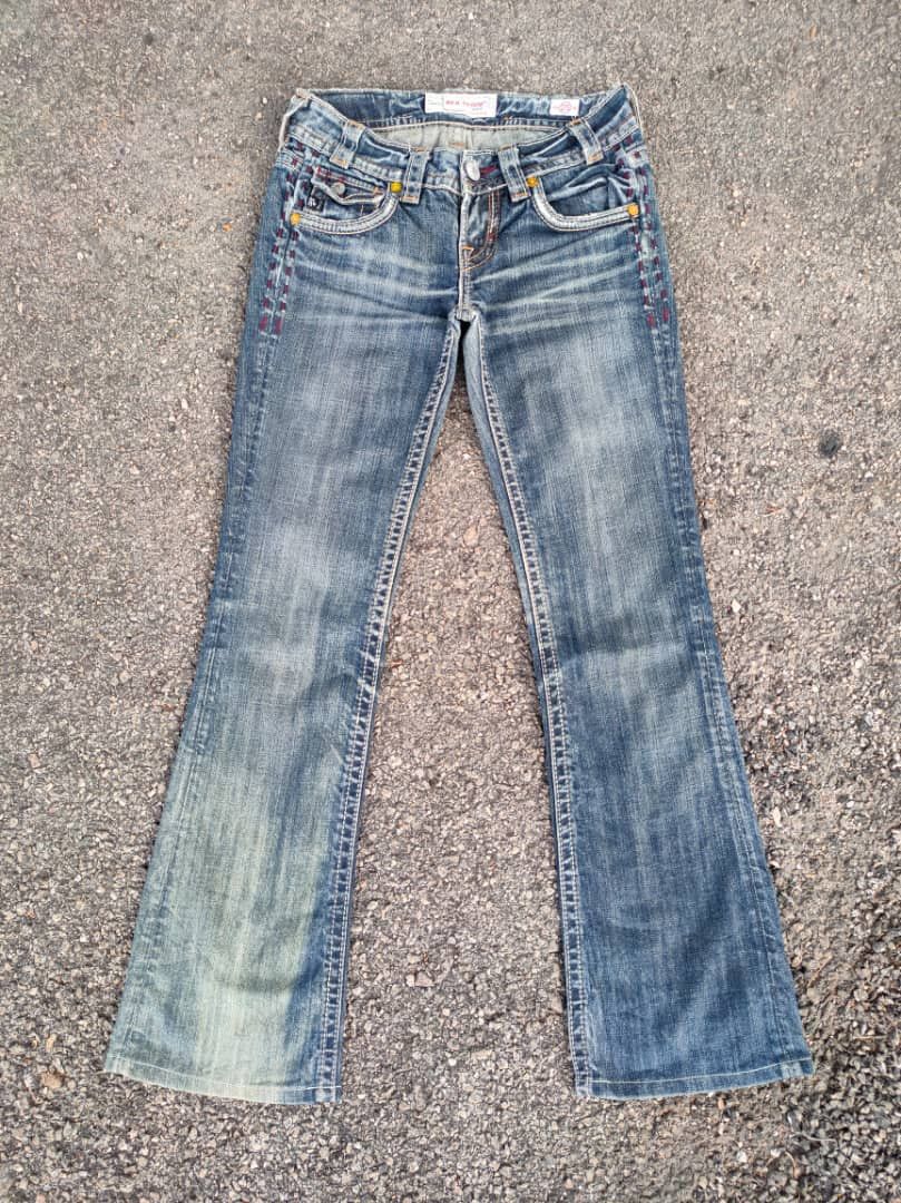 FLARE VINTAGE MEK DENIM JEANS DENIM PANTS