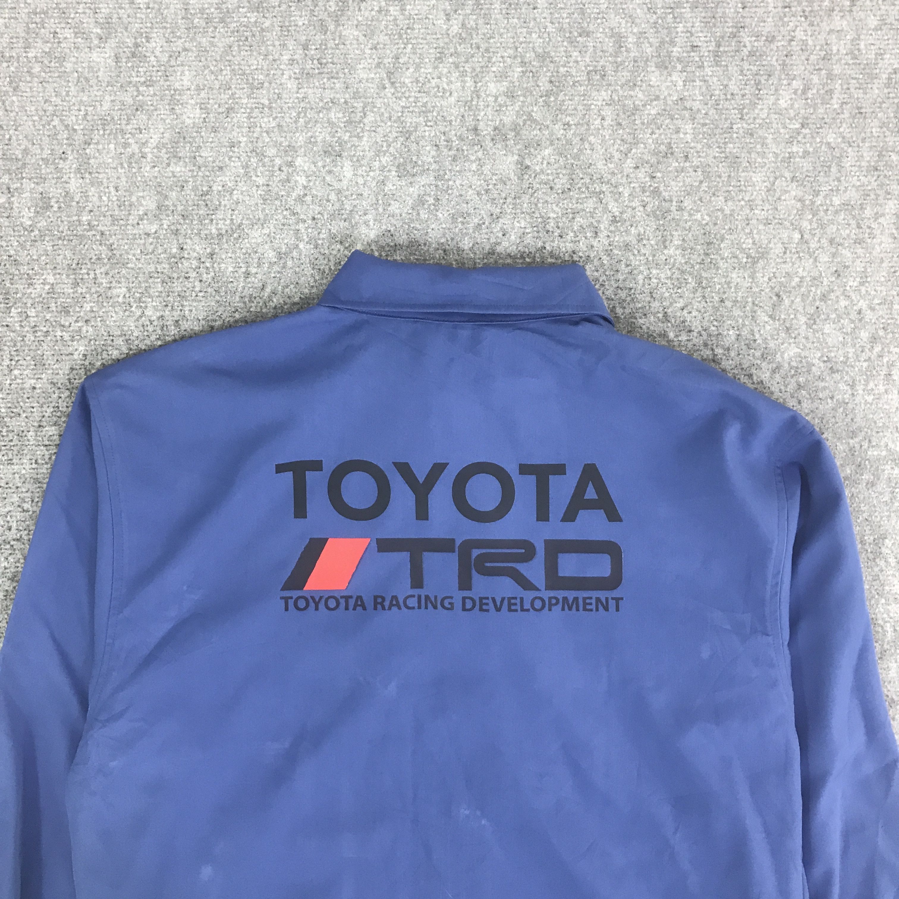 Japanese Brand TOYOTA X TRD RACING MOTORSPORT CUSTOM JACKET K127B15 Size US L / EU 52-54 / 3 - 4 Thumbnail