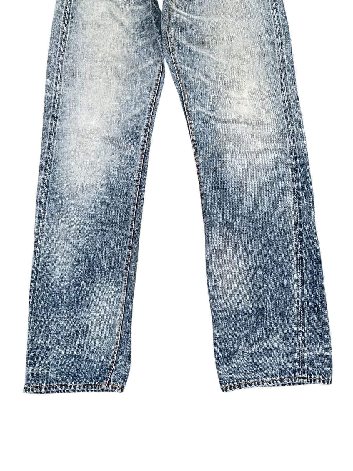 Kapital COOTIE SELVEDGE RUSTY MUDWASH JAPANESE DISTRESSED DENIM Size US 28 / EU 44 - 7 Thumbnail