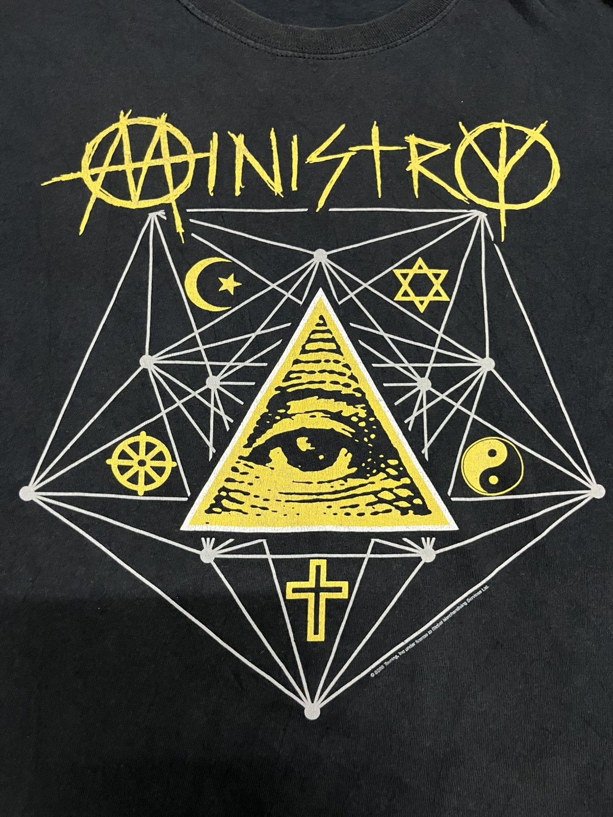 Band Tees 💥Vtg Y2K Ministry Band T Shirts Size US L / EU 52-54 / 3 - 6 Thumbnail