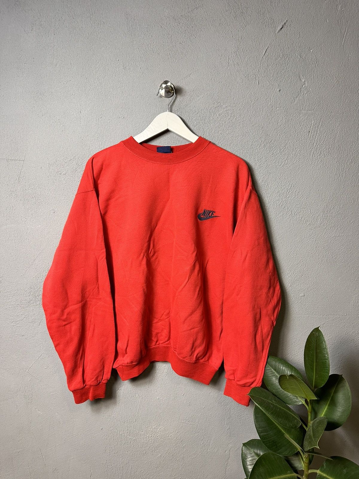 Nike Rare Vintage 80s Nike Swoosh Vintage Y2K Boxy Retro Sweatshirt Grailed