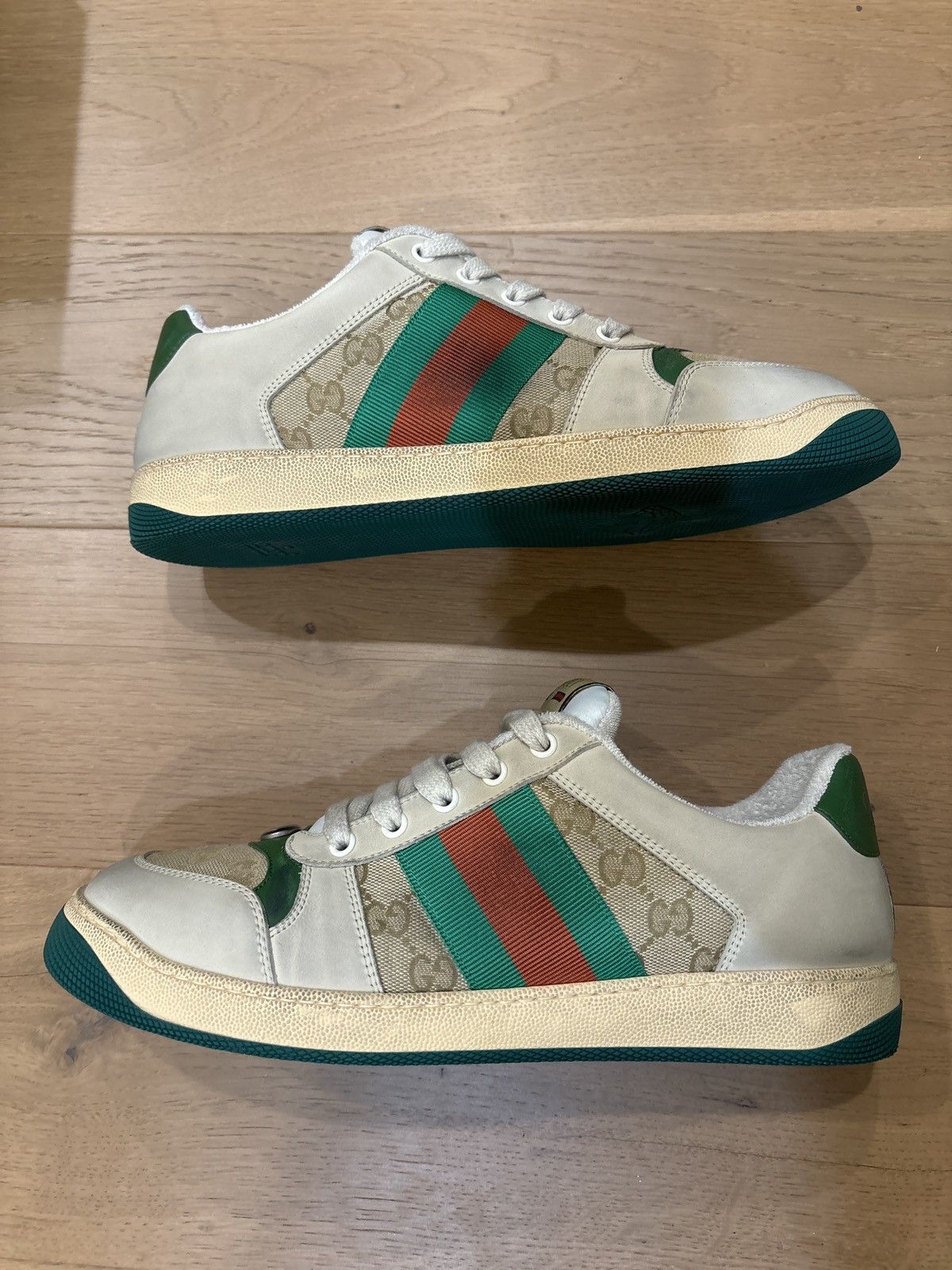 Gucci Gucci Screener Sneakers Size US 10.5 / EU 43-44 - 3 Thumbnail
