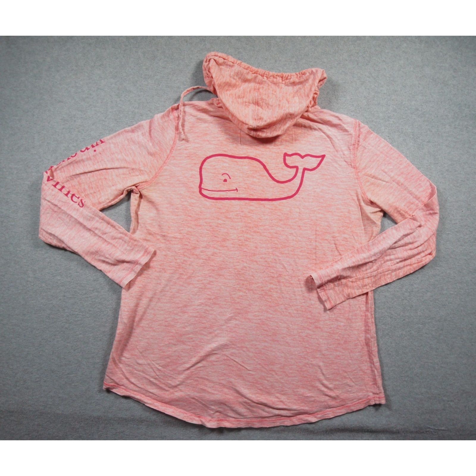 Vineyard Vines VINEYARD VINES Shirt Womens Large Pink Long Sleeve Hooded Outdoors Casual Size L / US 10 / IT 46 - 6 Thumbnail