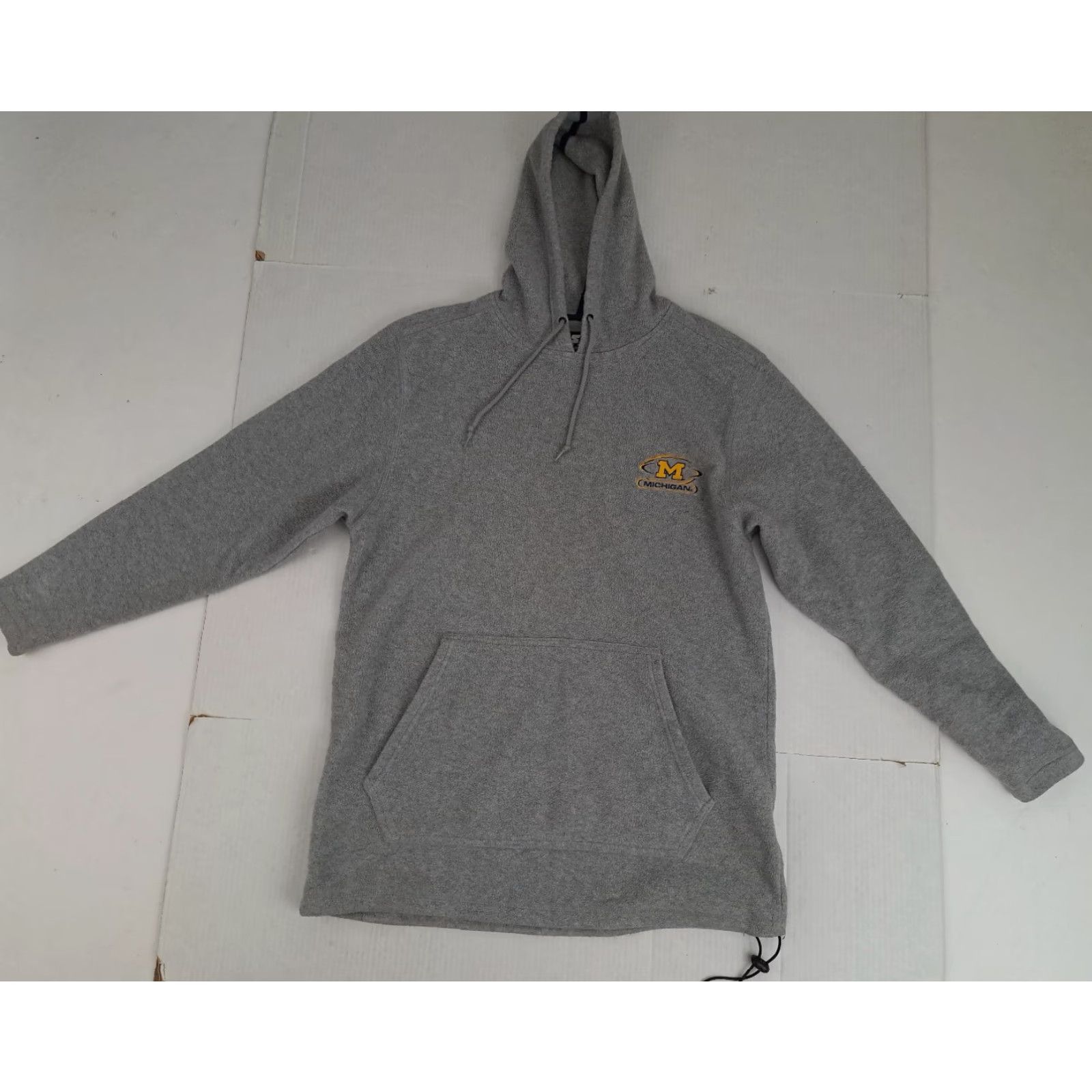 Starter VINTAGE Michigan Wolverines Hooded 1/4 Zip Embroidered Warm-Up LG Starter Shirt Size US L / EU 52-54 / 3 - 2 Thumbnail
