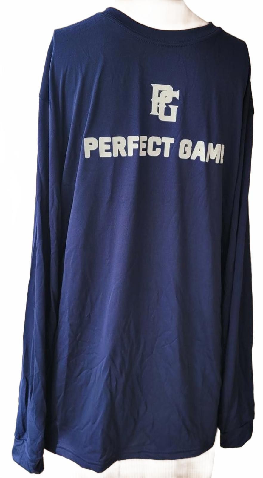 Other Perfect Game Men Player Active Sports Apparel Blue Top Sz L Size ONE SIZE - 1 Thumbnail