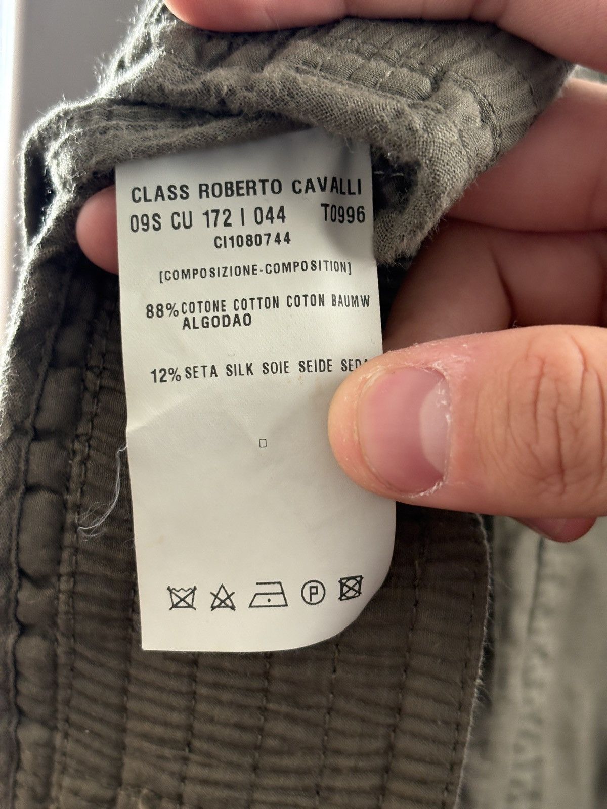 Roberto Cavalli early 2000s roberto cavalli class light jacket VINTAGE Size US M / EU 48-50 / 2 - 9 Thumbnail