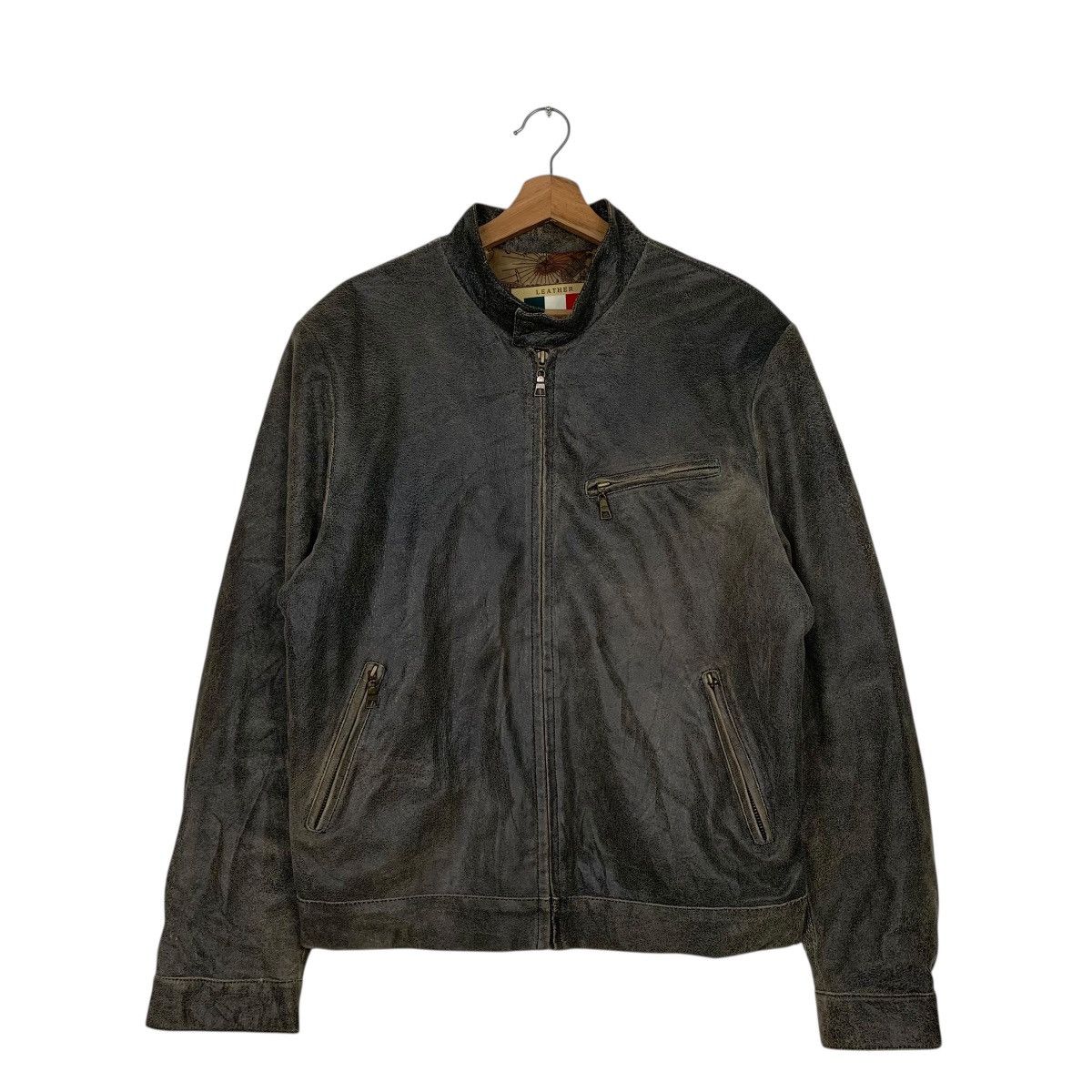 Other Made In Italy Motorcycle Riding Leather Jacket Size US M / EU 48-50 / 2 - 1 Thumbnail