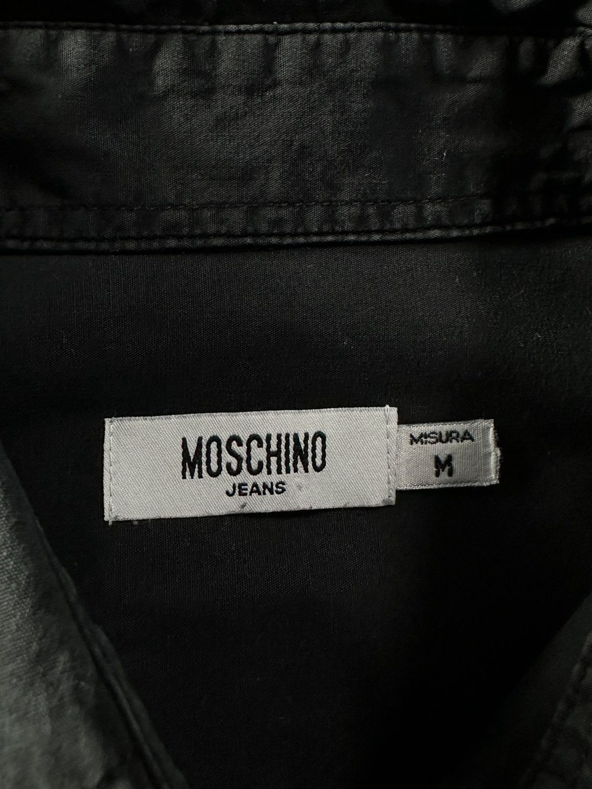 Moschino × Vintage 🚨90s AVANT-GARDE MOSCHINO GOLD Couture SPLASH PAINTED EFFECT Size US M / EU 48-50 / 2 - 6 Thumbnail