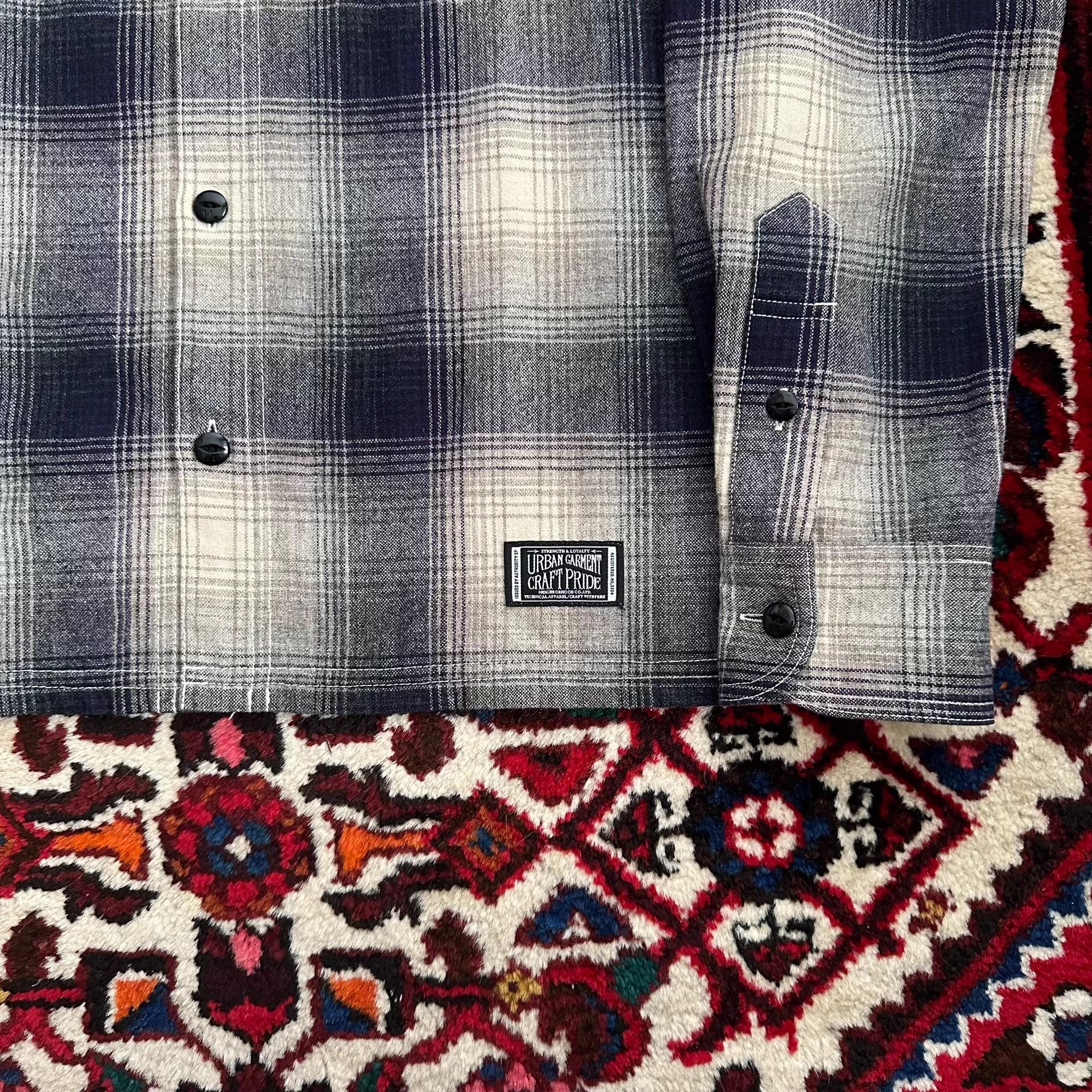 Neighborhood nbhd 09aw wool shirt M Size US M / EU 48-50 / 2 - 5 Thumbnail