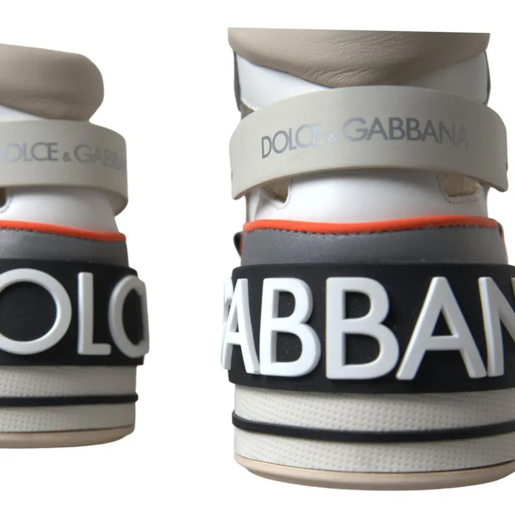 Dolce & Gabbana o1y0125 Logo Hi-Top Sneakers in Multicolor Size US 7 / EU 40 - 5 Thumbnail