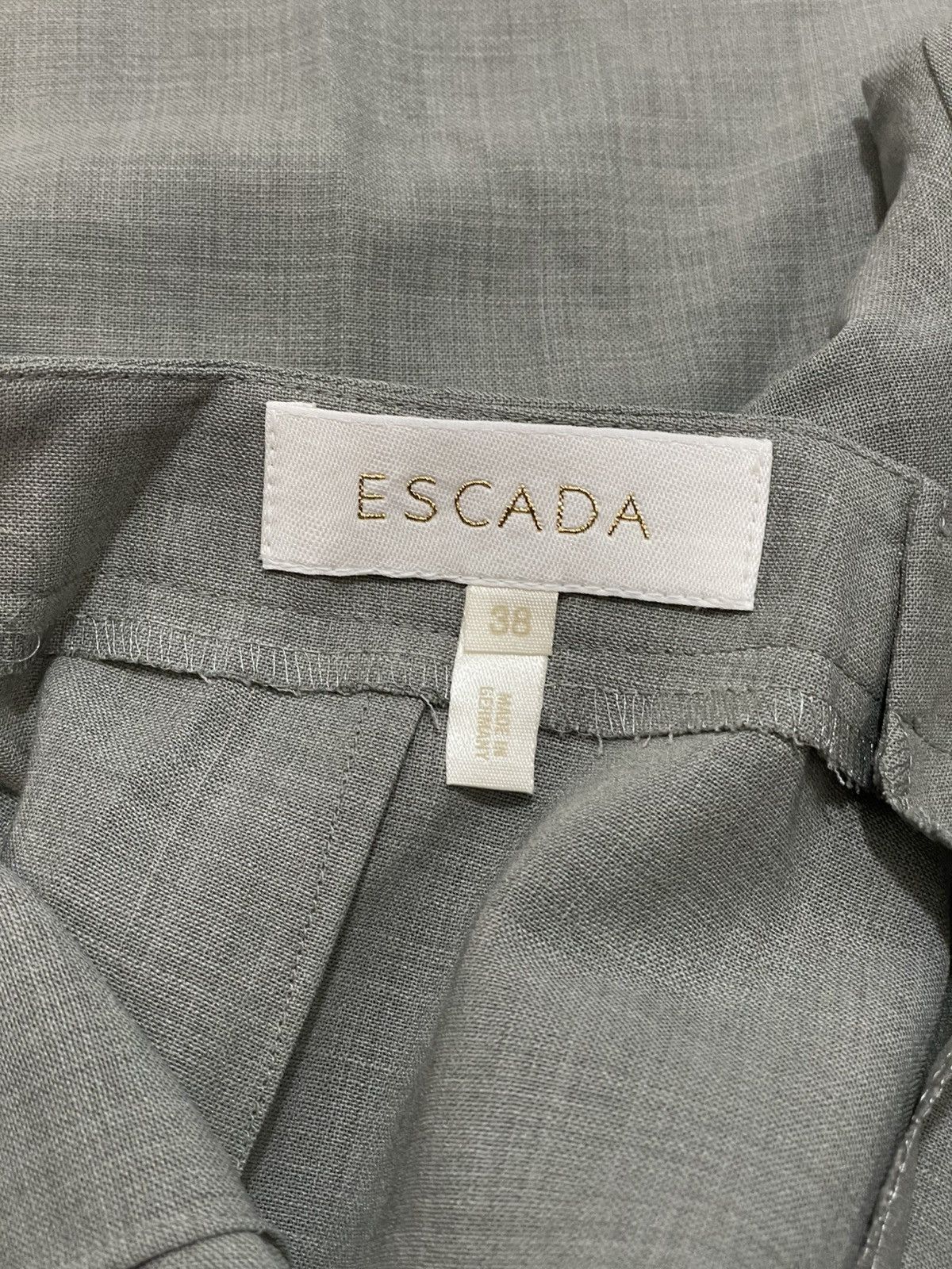 Escada Escada Wool Pants Size 27" / US 4 / IT 40 - 2 Thumbnail