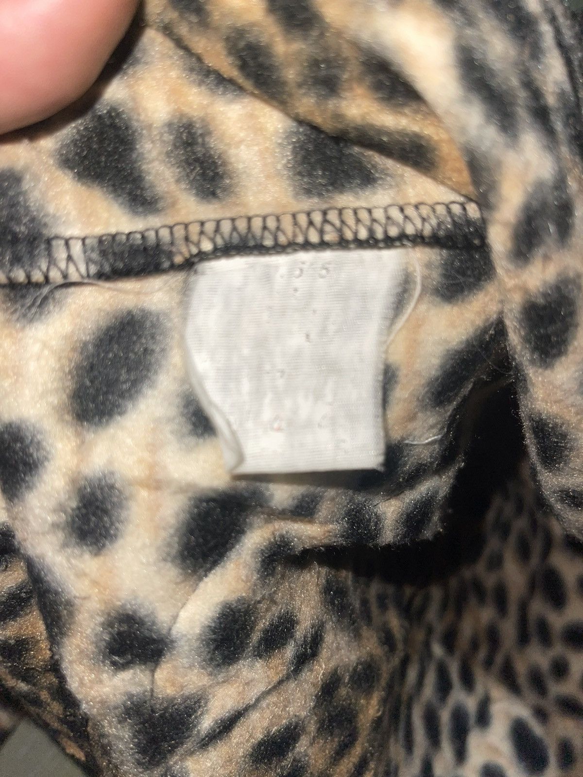 Cartoon Network Vintage 90s Betty Boop Leopard Fleece Jacket Size M / US 6-8 / IT 42-44 - 10 Thumbnail