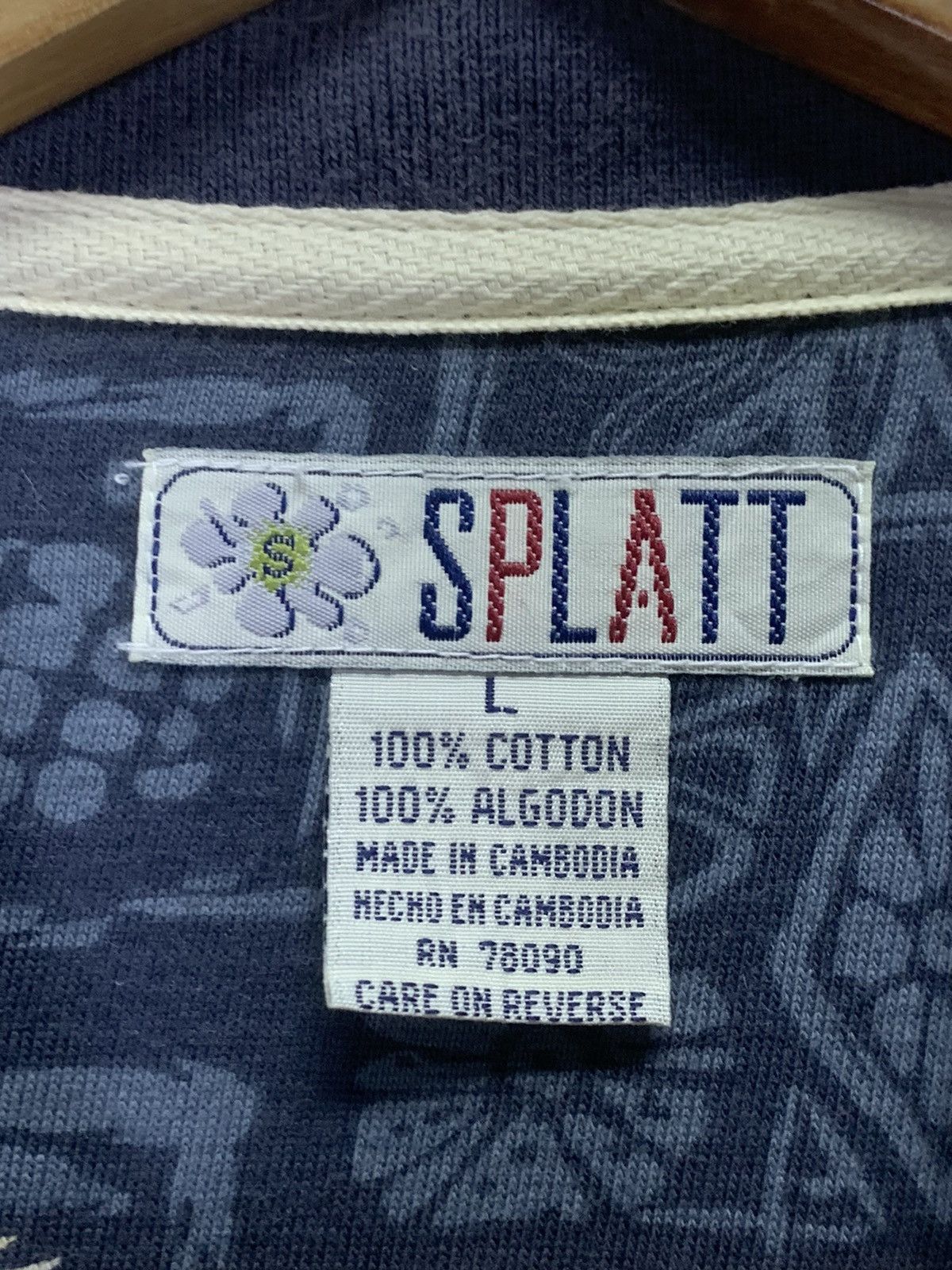 Vintage Splatt Hawaiian style Size US L / EU 52-54 / 3 - 11 Thumbnail