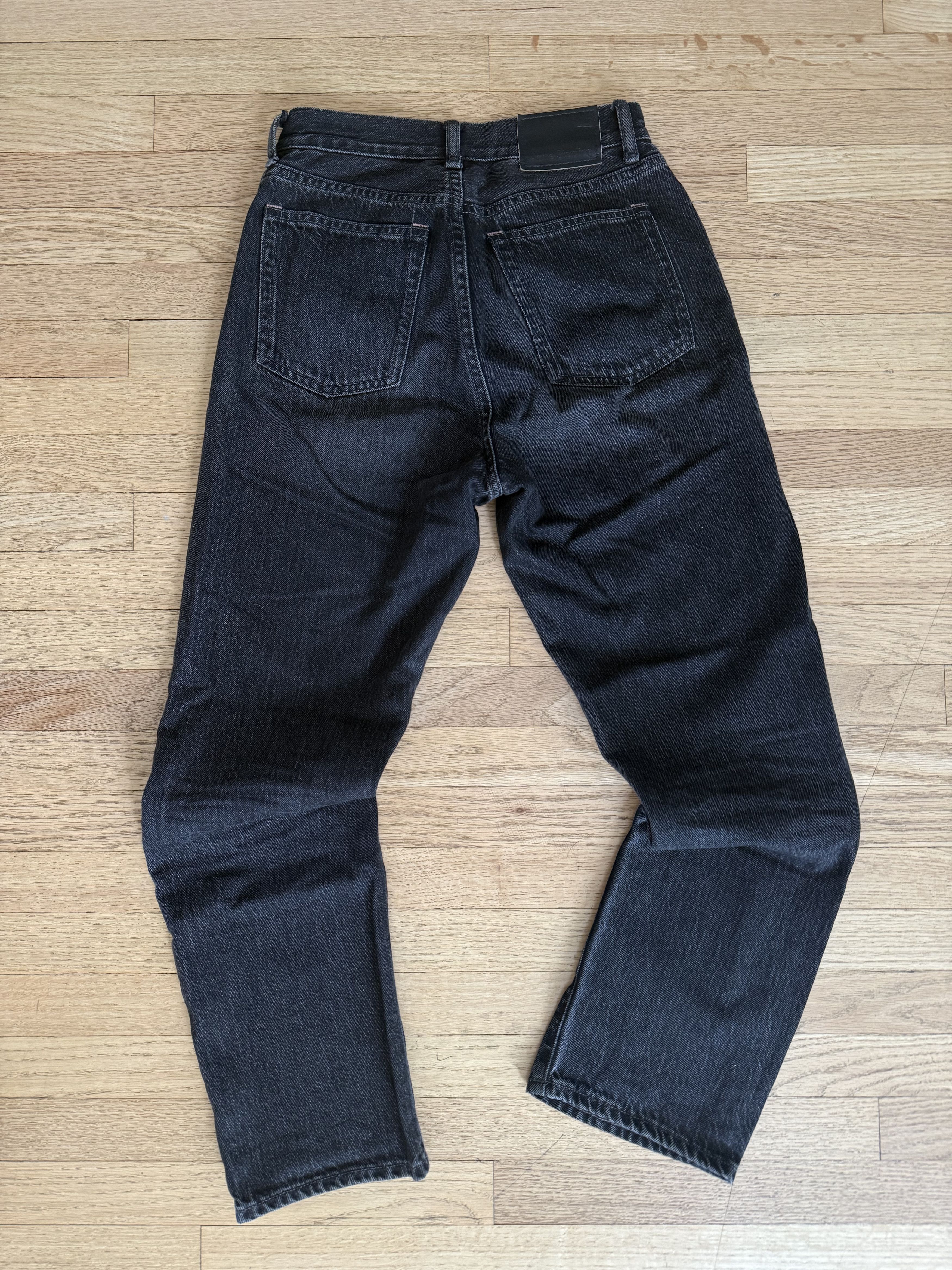 Acne Studios Black Acne Denim Size 23" - 1 Thumbnail