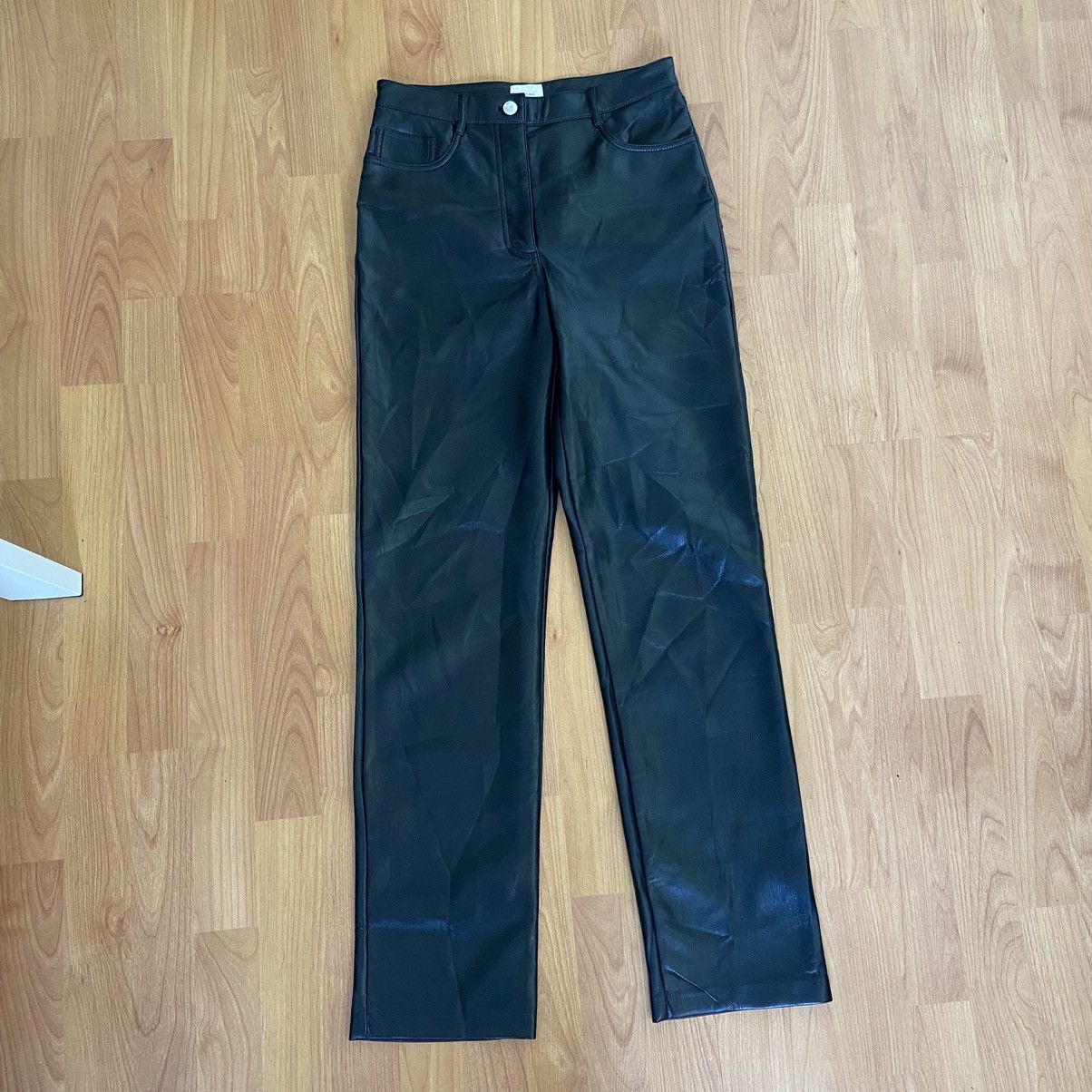 Other Wilfred Women’s Black Faux Leather Pants Size Small Size 27" / US 4 / IT 40 - 1 Thumbnail