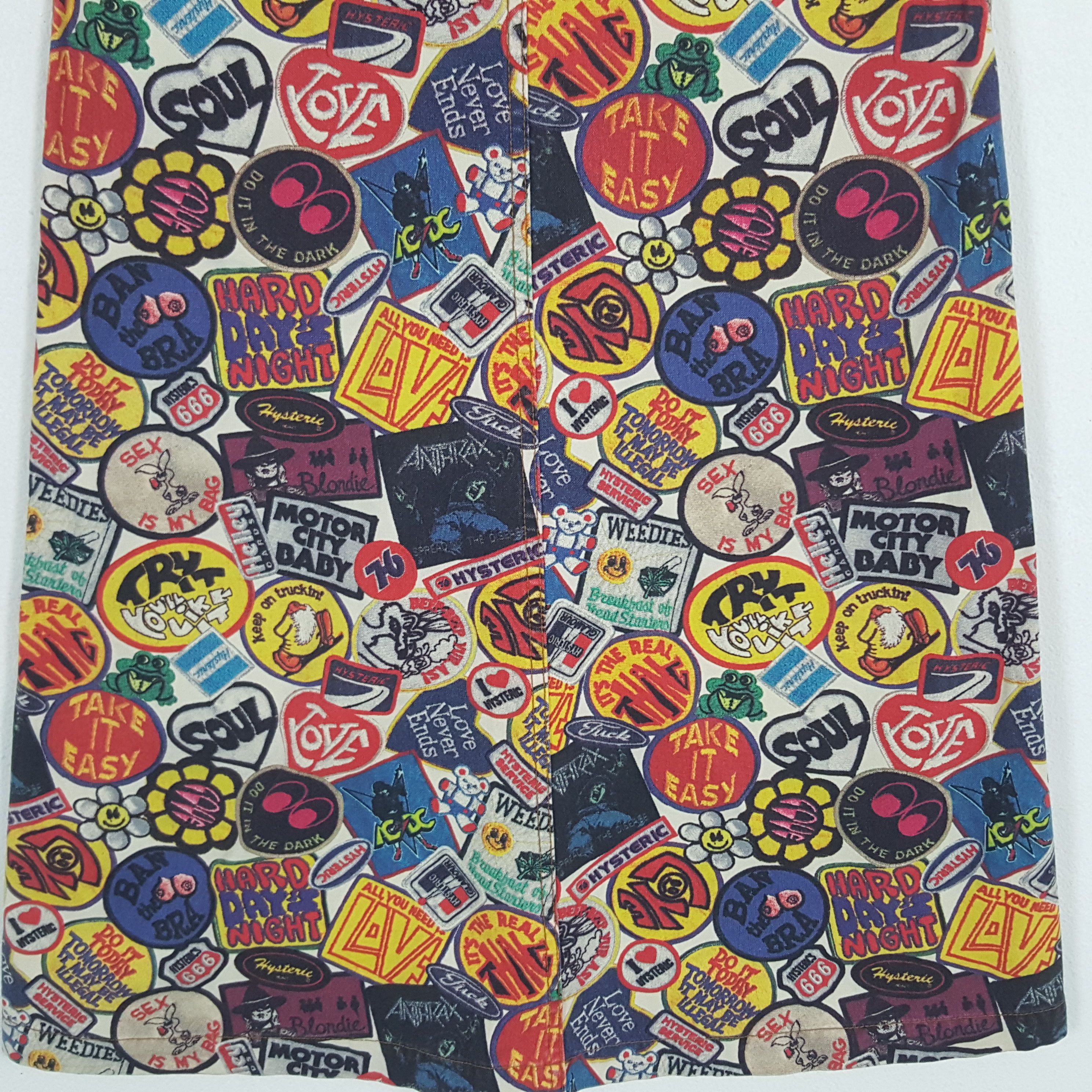 Hysteric Glamour × Vintage Vintage Hysteric Glamour Japanese Brand Fullprint Skirts Size 26" / US 2 / IT 38 - 6 Thumbnail