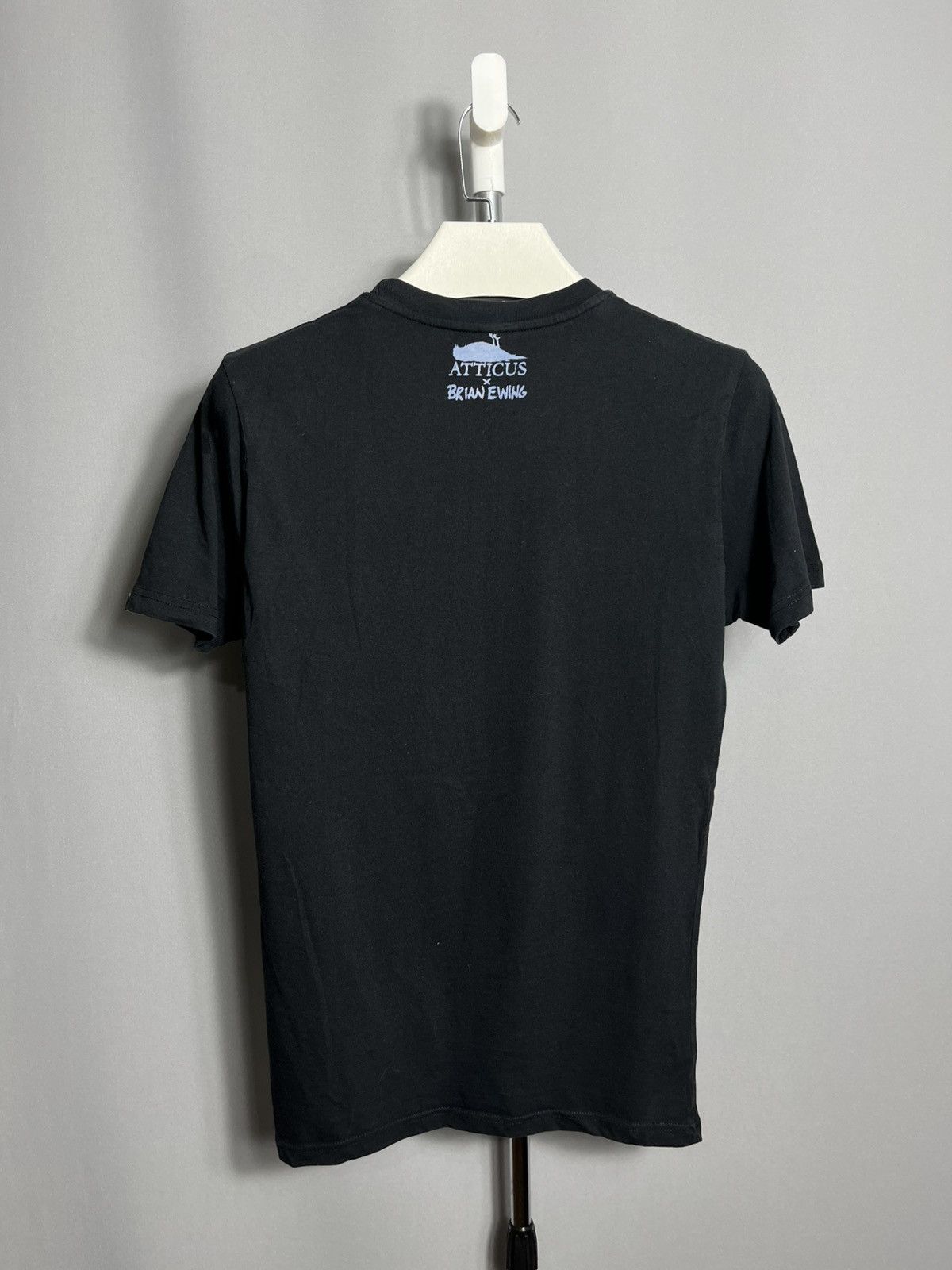 Atticus × Band Tees × Japanese Brand Atticus x Brian Ewing t-shirt men’s skull death black cotton Size US S / EU 44-46 / 1 - 8 Thumbnail