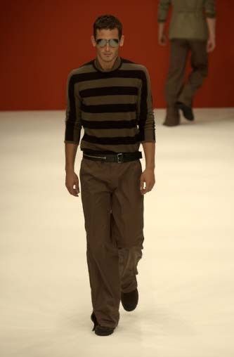Jil Sander Jil Sander | 2003 | Striped Cashmere Knit Jumper Size US M / EU 48-50 / 2 - 6 Thumbnail