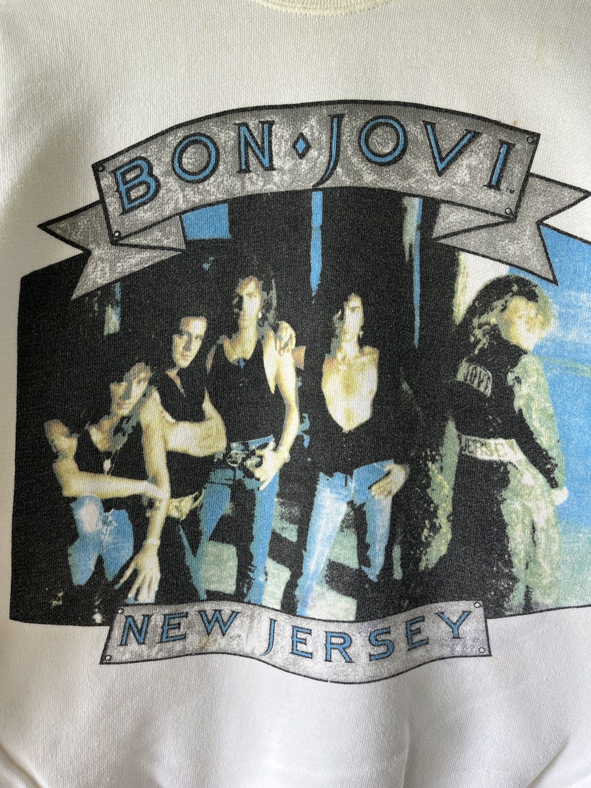 Band Tees × Vintage Vintage Bon Jovi Tour Sweatshirt Size US M / EU 48-50 / 2 - 4 Thumbnail