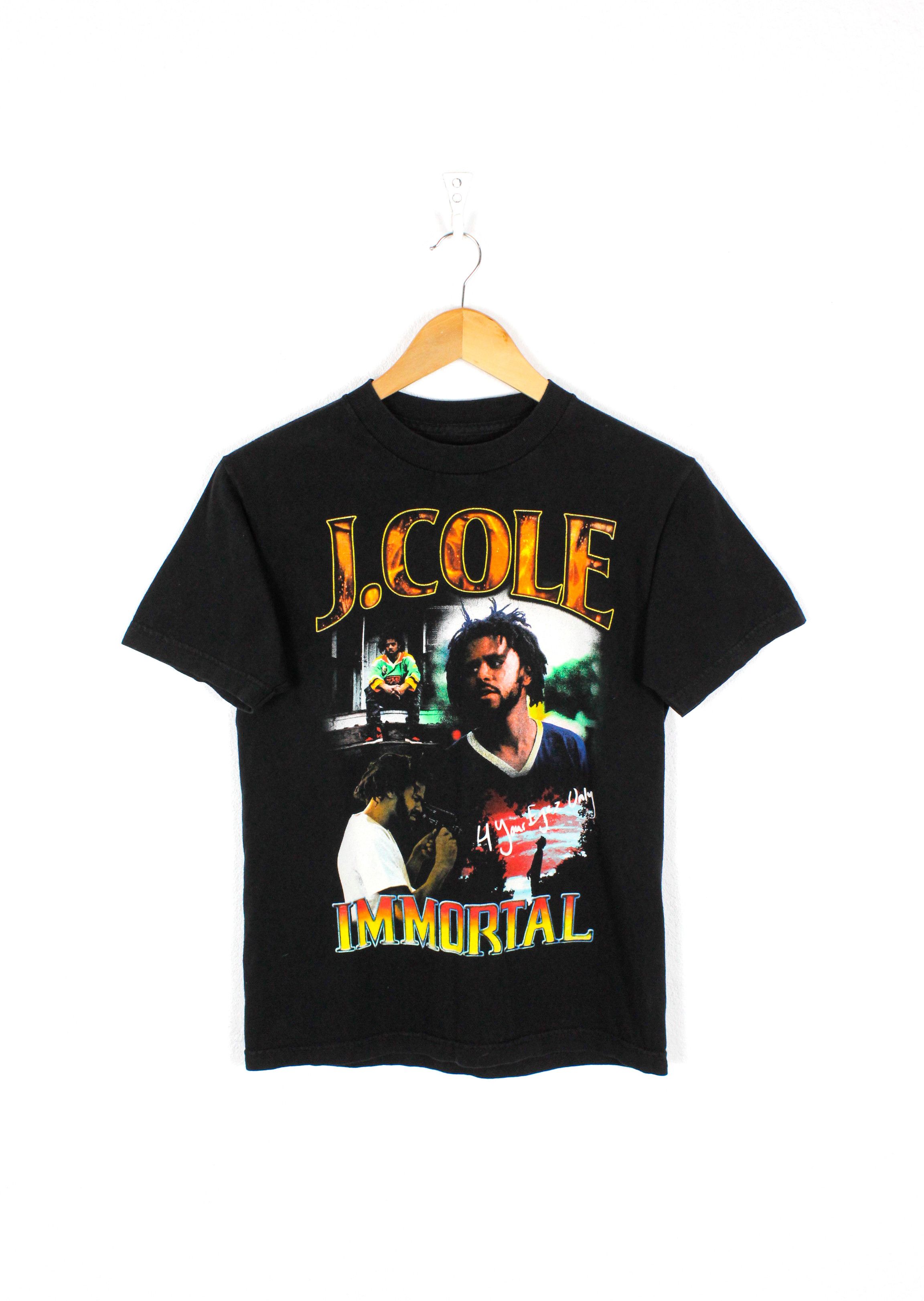 Dreamville × J. Cole × Rap Tees J.Cole Immortal Dreamville Y2K Graphic Rap Tee T-shirt S Size US S / EU 44-46 / 1 - 1 Thumbnail