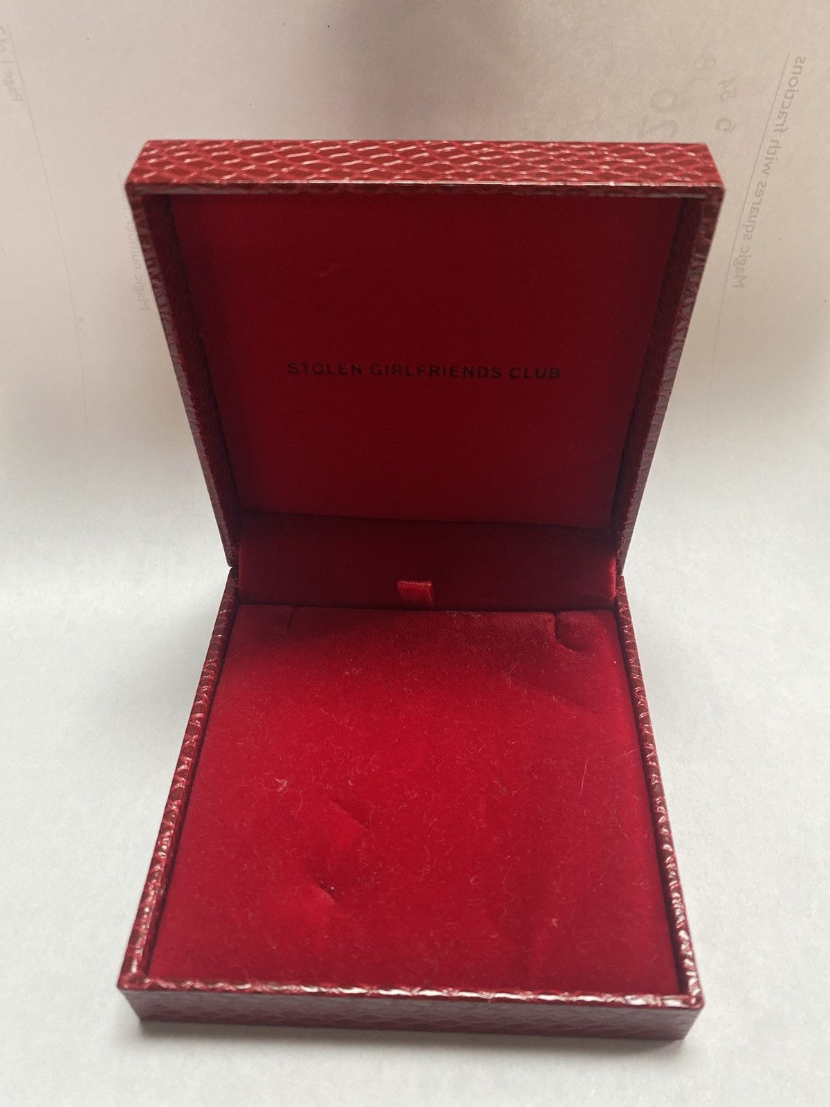 Stolen Girlfriends Club Stolen Girlfriends Club Rose Paperclip Silver Earrings Size ONE SIZE - 5 Thumbnail