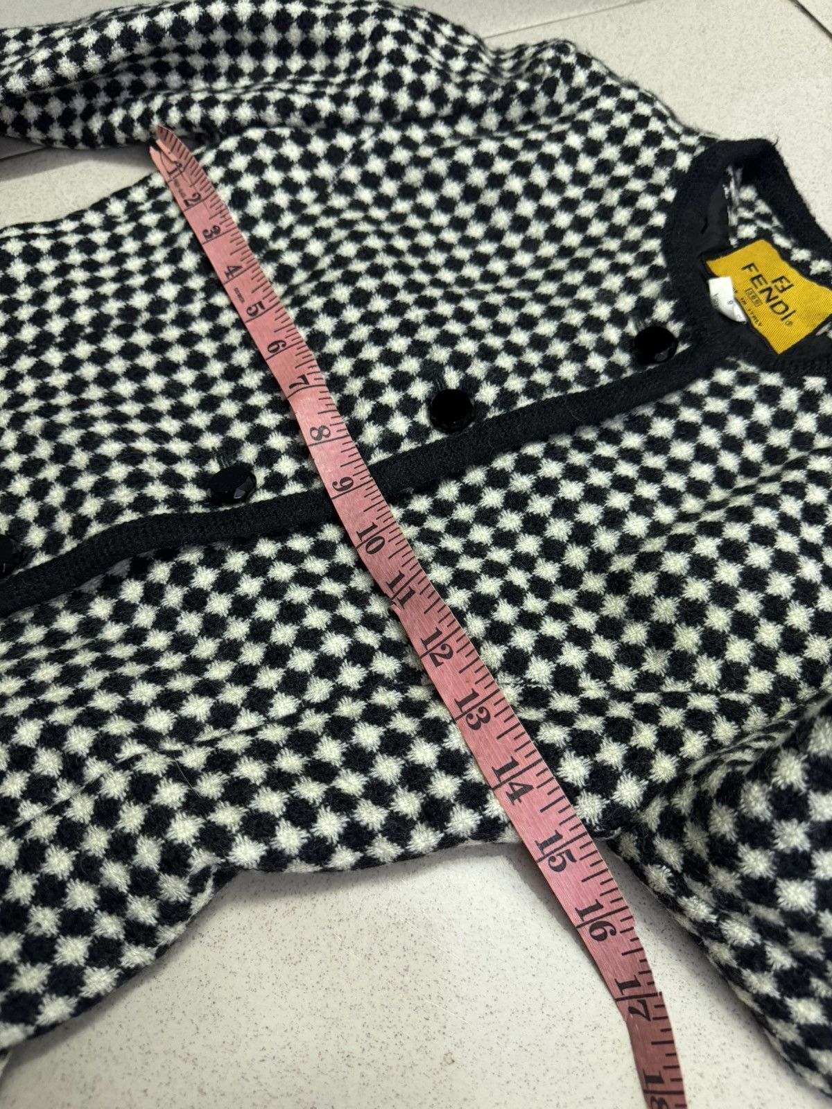 Fendi FENDI WOVEN TWEED JACKET COAT Size M / US 6-8 / IT 42-44 - 4 Thumbnail