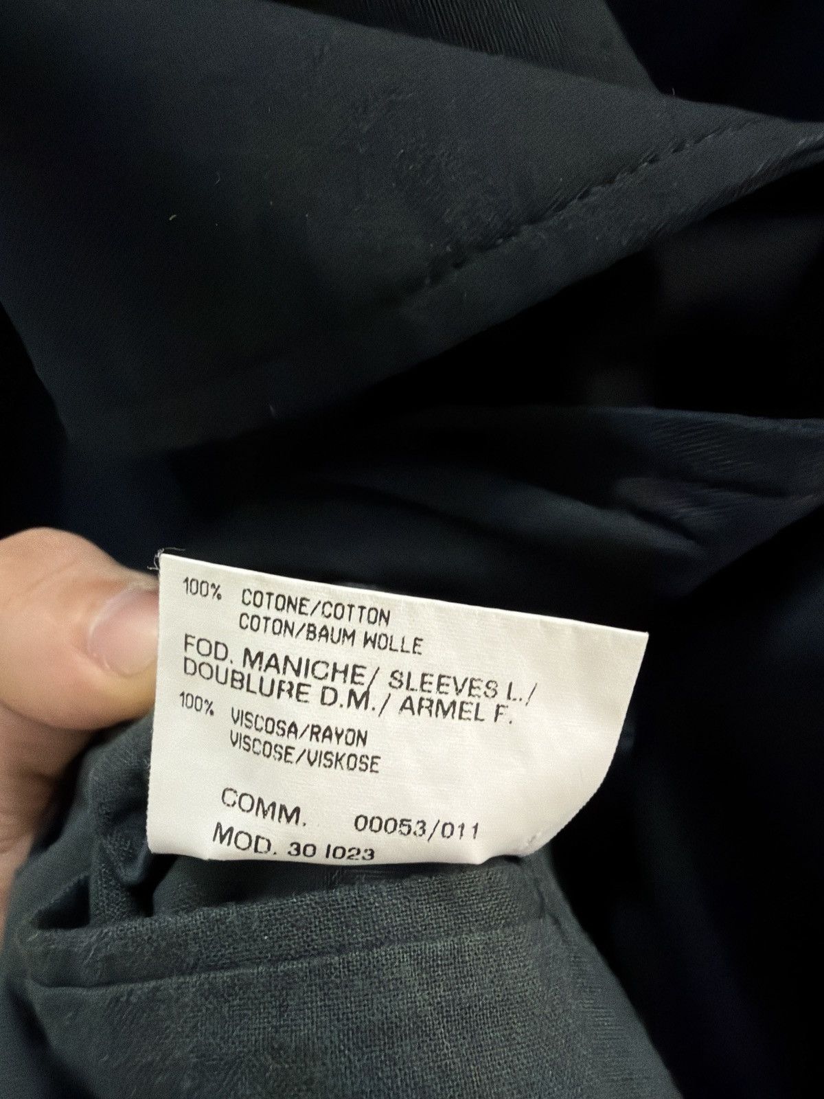 Maison Margiela MAISON MARTIN MARGIELA DOUBLE BREASTED FULL LENGTH COAT Size US M / EU 48-50 / 2 - 7 Thumbnail