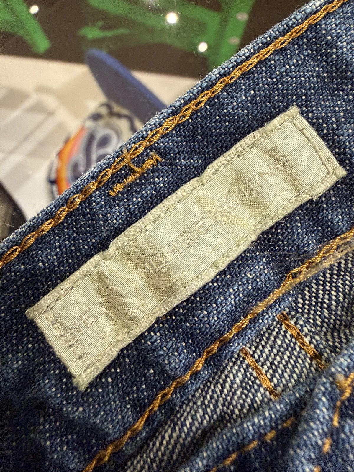 Number (N)ine Number (N)ine Patch Denim Jeans Size US 30 / EU 46 - 3 Thumbnail
