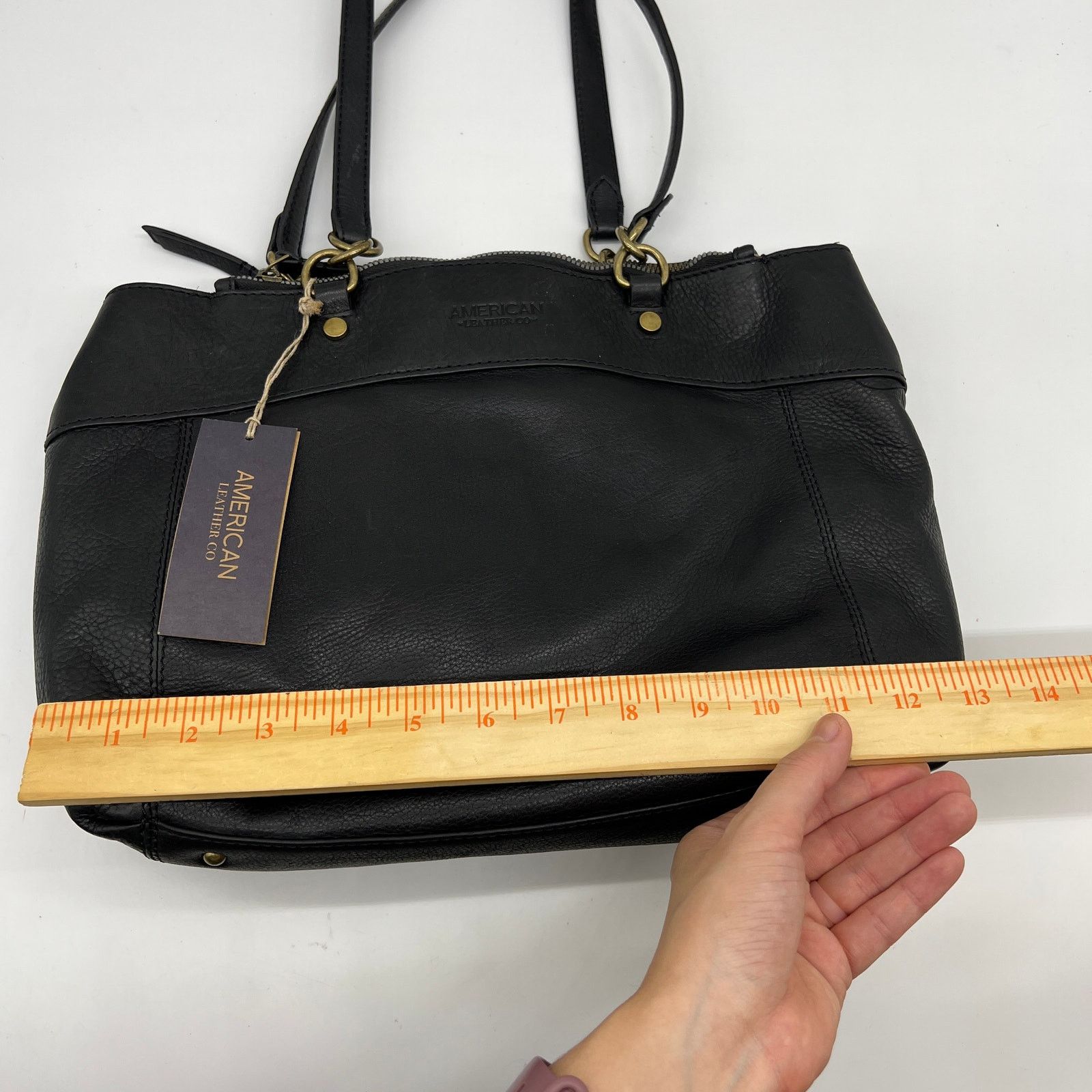 Other American Leather Co. Taylor Triple Entry Satchel Black Size ONE SIZE - 4 Thumbnail