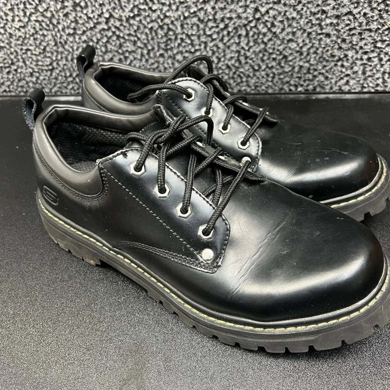 Skechers: factory scraped/distressed leather Oxford shoes Amazon.com: Skechers for Work Cottonwood Cantix : Clothing  main image 3