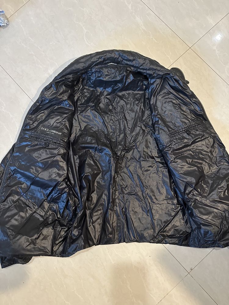 Dolce & Gabbana Dolce Gabbana Multi Zip Puffer Jacket Size US XL / EU 56 / 4 - 4 Thumbnail