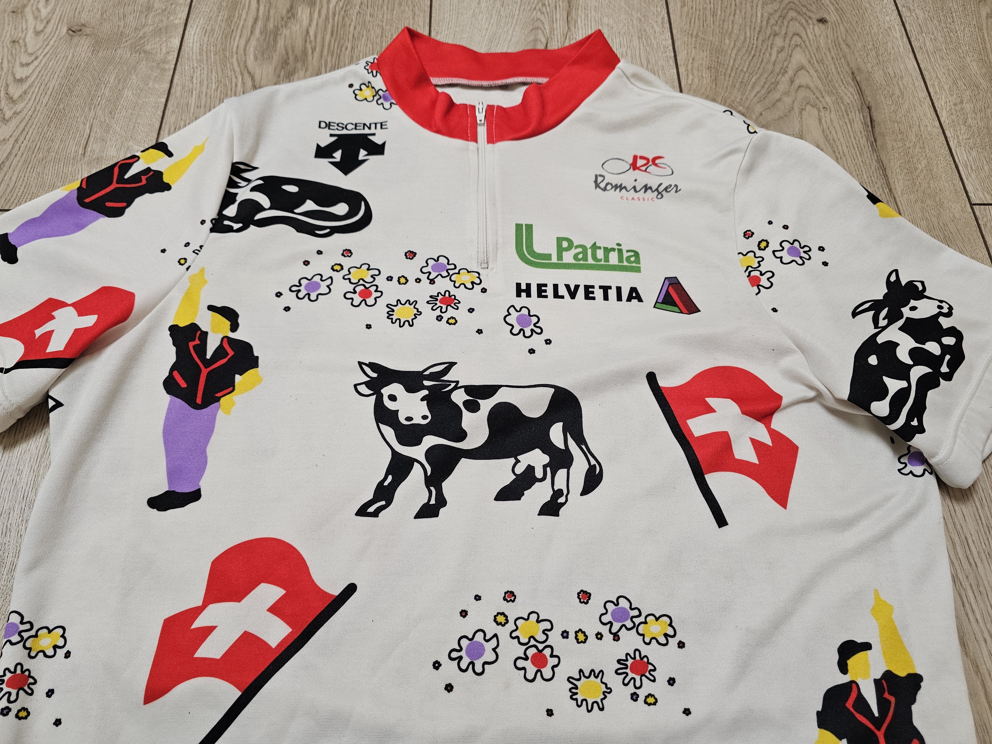 Vintage VINTAGE TONY ROMINGER CYCLING JERSEY 90s CYCLING DESCENTE Size US XL / EU 56 / 4 - 3 Thumbnail