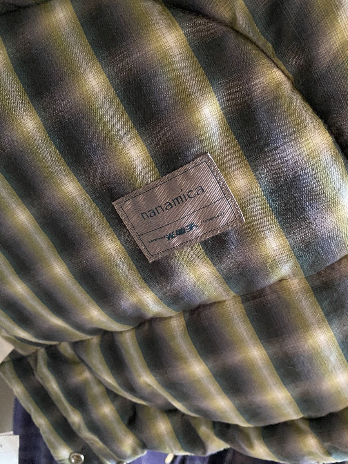 Nanamica Nanamica Check Down Vest Khaki Size US M / EU 48-50 / 2 - 4 Thumbnail