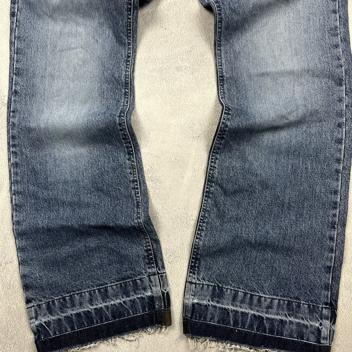 Vintage dirty distressed faded cargo baggy pants