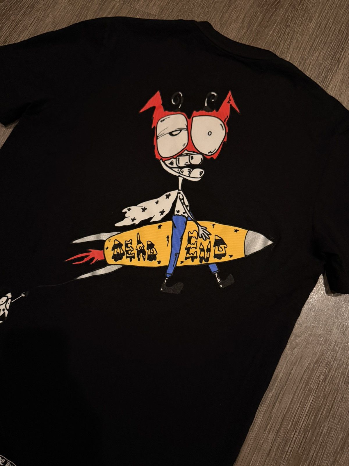 Chrome Hearts RARE Chrome Hearts Matty Boy Rocket Man Dead End Tee Medium Size US M / EU 48-50 / 2 - 2 Thumbnail