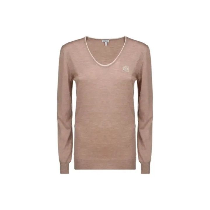 Loewe Loewe Women’s Logo Embroidered Sweater Size M / US 6-8 / IT 42-44 - 1 Thumbnail