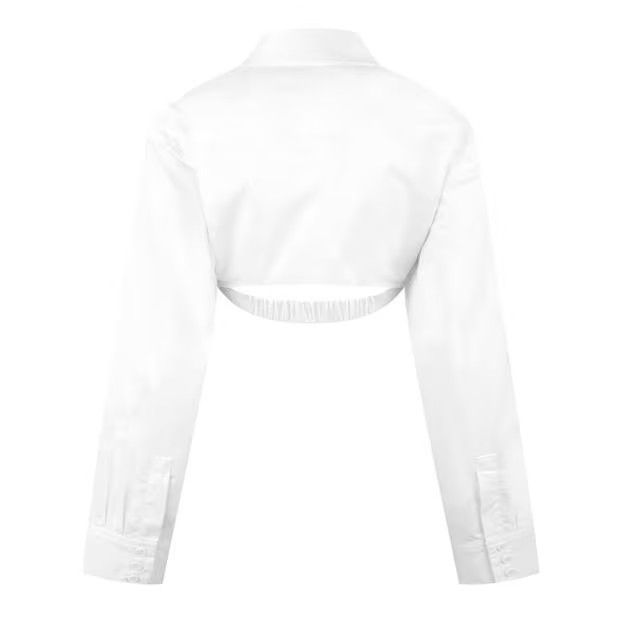 Jacquemus o1g2r1mq1024 Shirt in White Size S / US 4 / IT 40 - 2 Thumbnail