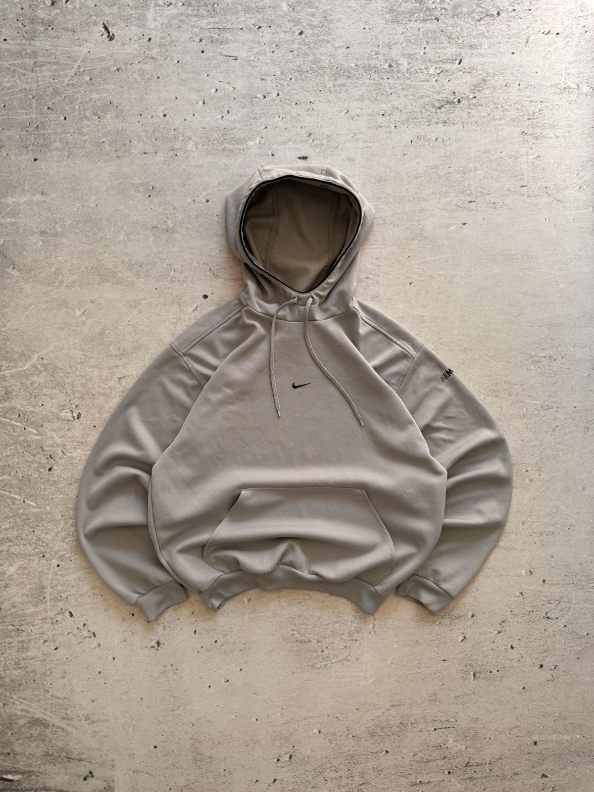 Nike × Vintage NIKE VINTAGE CENTER LOGO OVERSIZE BOXY HOODIE Size US S / EU 44-46 / 1 - 1 Thumbnail