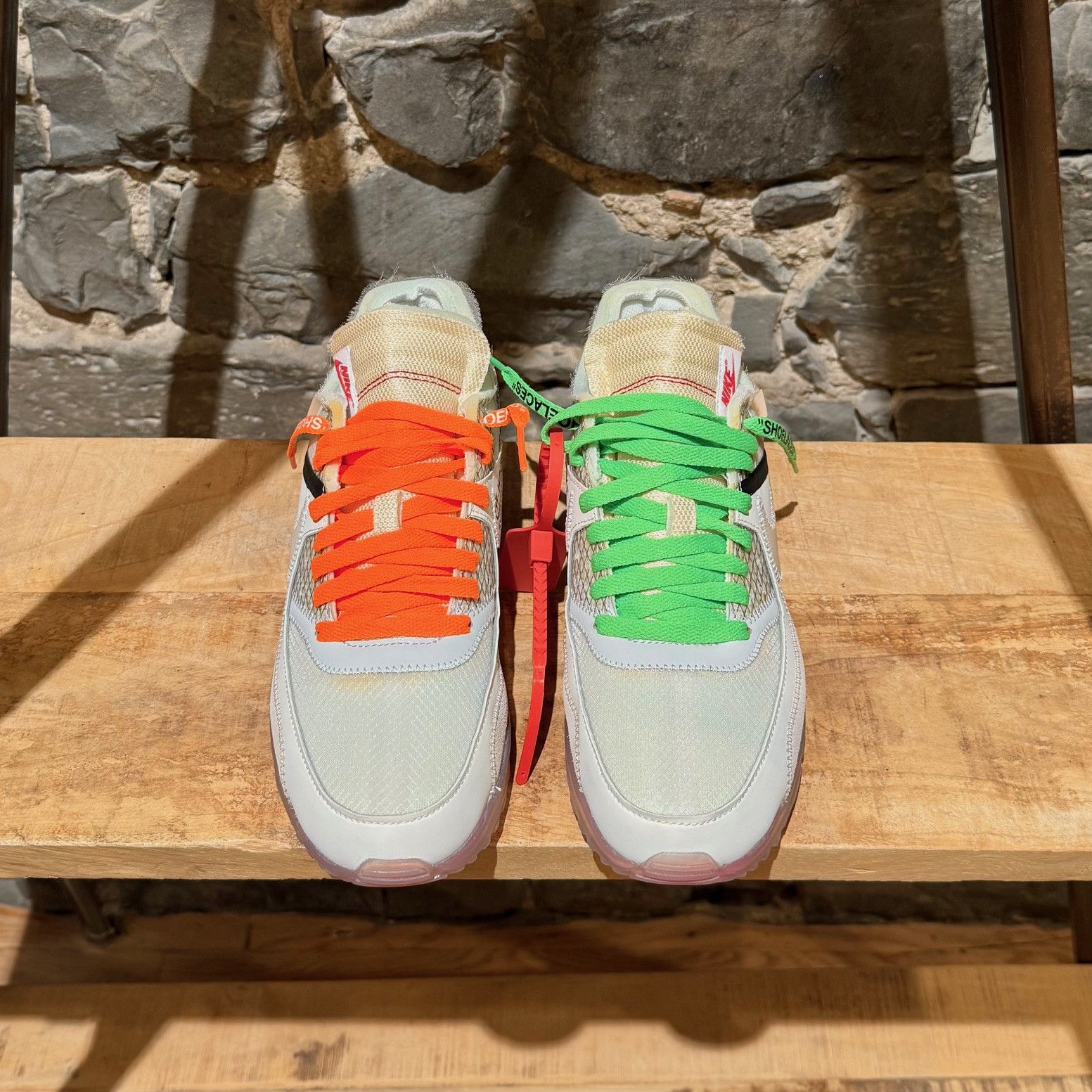 Nike × Off-White Nike X Off-White The Ten White Air Max 90 Sneakers Size US 9 / EU 42 - 3 Thumbnail