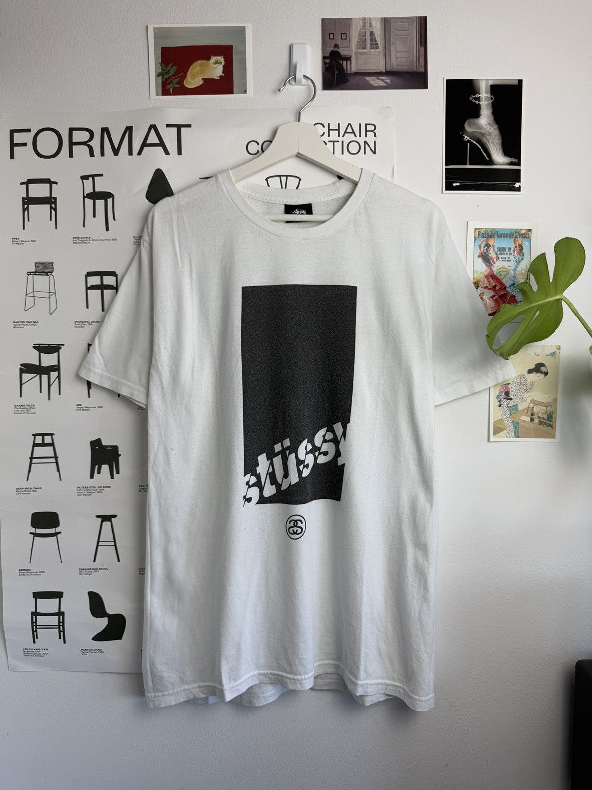 Stussy × Vintage Vintage y2k Stussy big logo baggy t-shirt M skate gorpcore Size US M / EU 48-50 / 2 - 1 Thumbnail