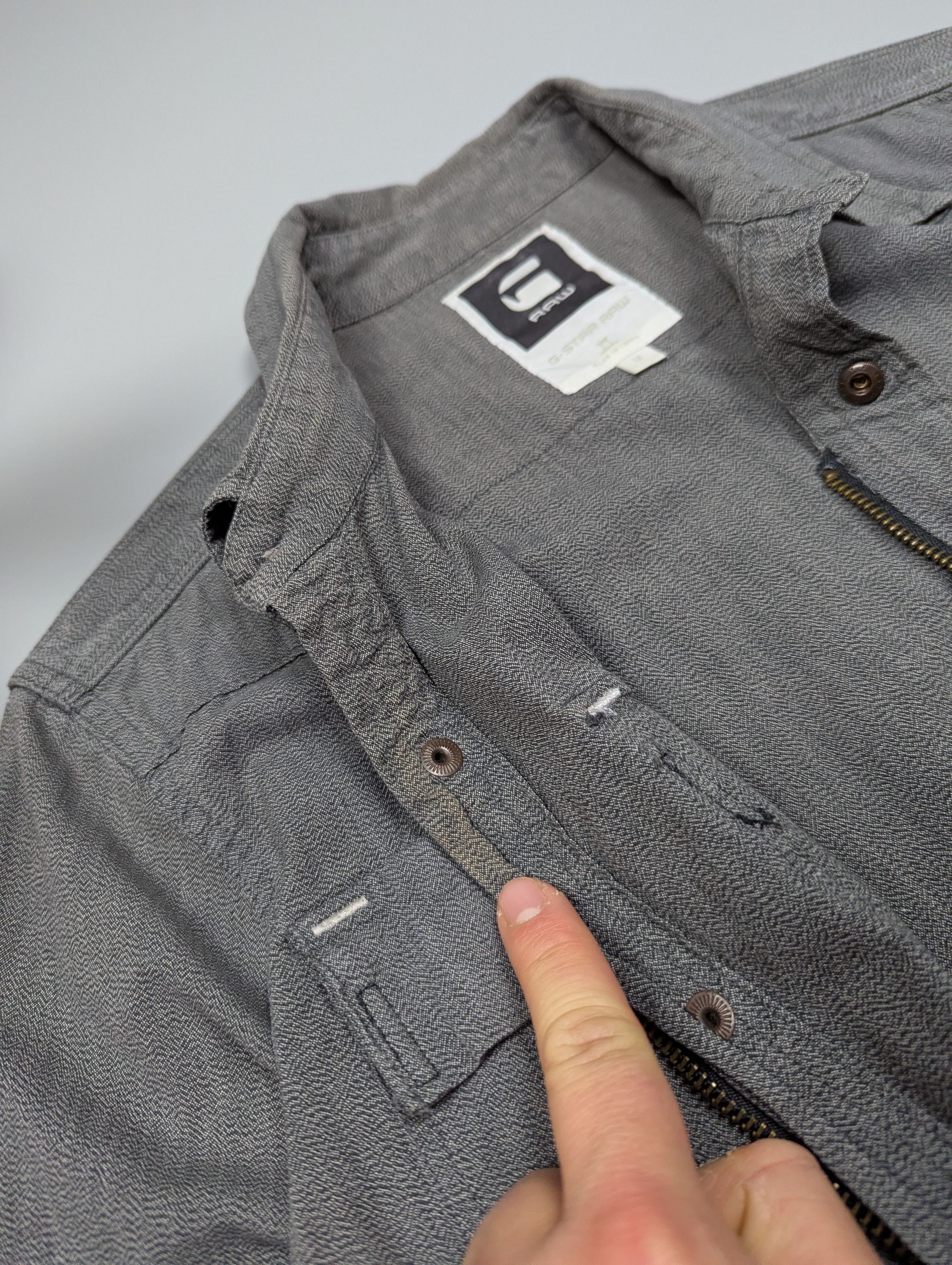 G-Star × Vintage G-Star RAW RAILROAD OVERSHIRT VTG Mens Button-Down Shirt Size US M / EU 48-50 / 2 - 6 Thumbnail