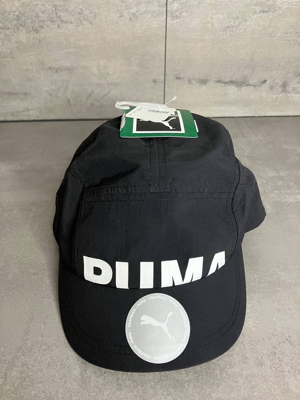 Puma Puma Short Visor Cap 023154 01 Big Logo Original Unisex Size ONE SIZE - 1 Thumbnail