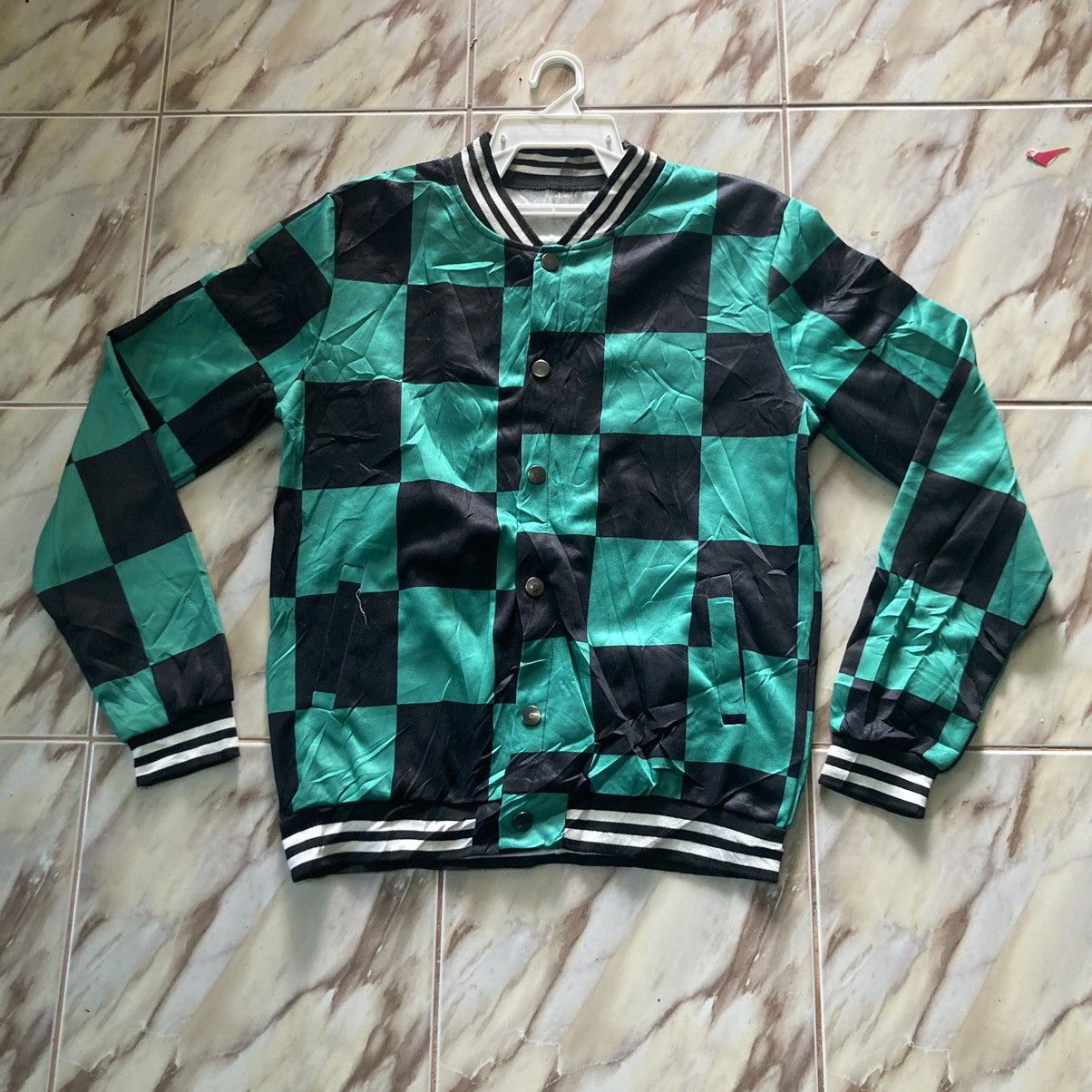 Japanese Brand UNBRANDED CHECKERED SNAP BUTTON JACKET INSPIRED VANS Size US M / EU 48-50 / 2 - 1 Thumbnail