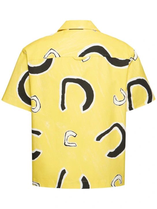 Jacquemus o1lsvrm0425 Simon Logo Striped Shirt in Jacquard Busine Size US S / EU 44-46 / 1 - 2 Thumbnail