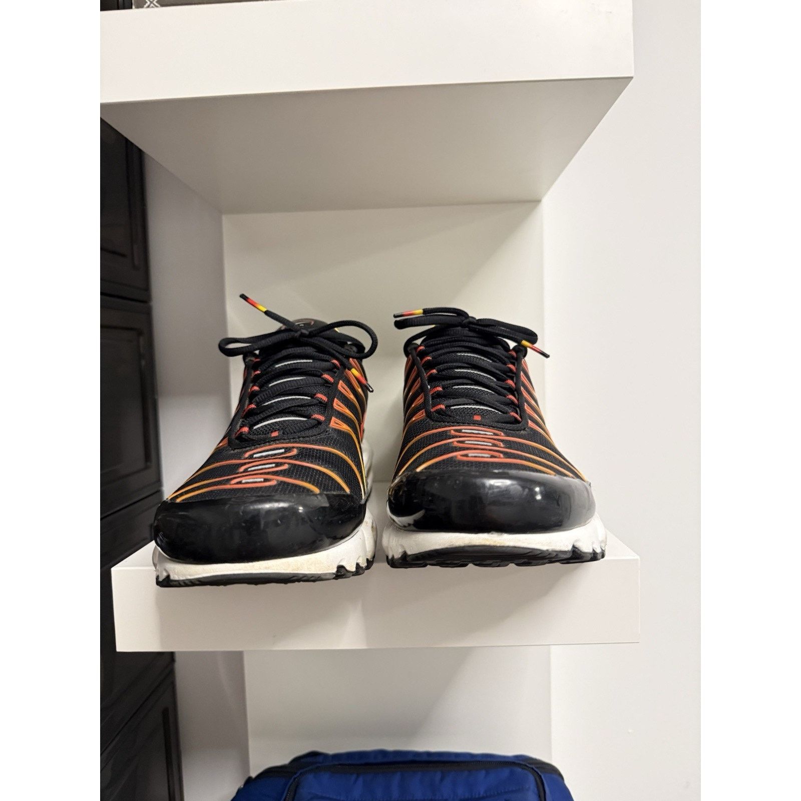 Nike Nike Air Max Plus TN Reverse Sunset Shoes Black Orange Shoes Size US 13 / EU 46 - 3 Thumbnail