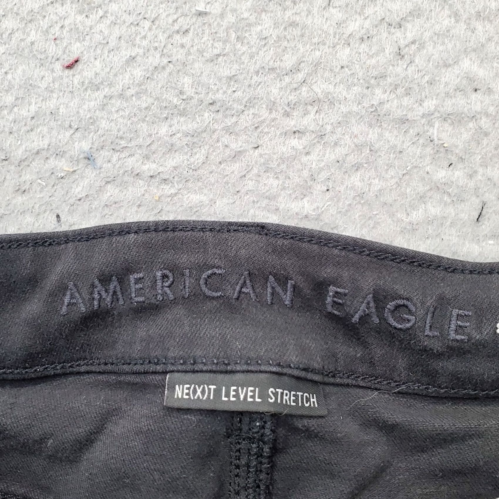 American Eagle Outfitters American Eagle Outfitters Jeans Womens 0 Black Denim Level Stretch Button Fly Womens Size 0 Black Denim Level Stretch Button Fly Size 25" / US 0 / IT 36 - 7 Thumbnail