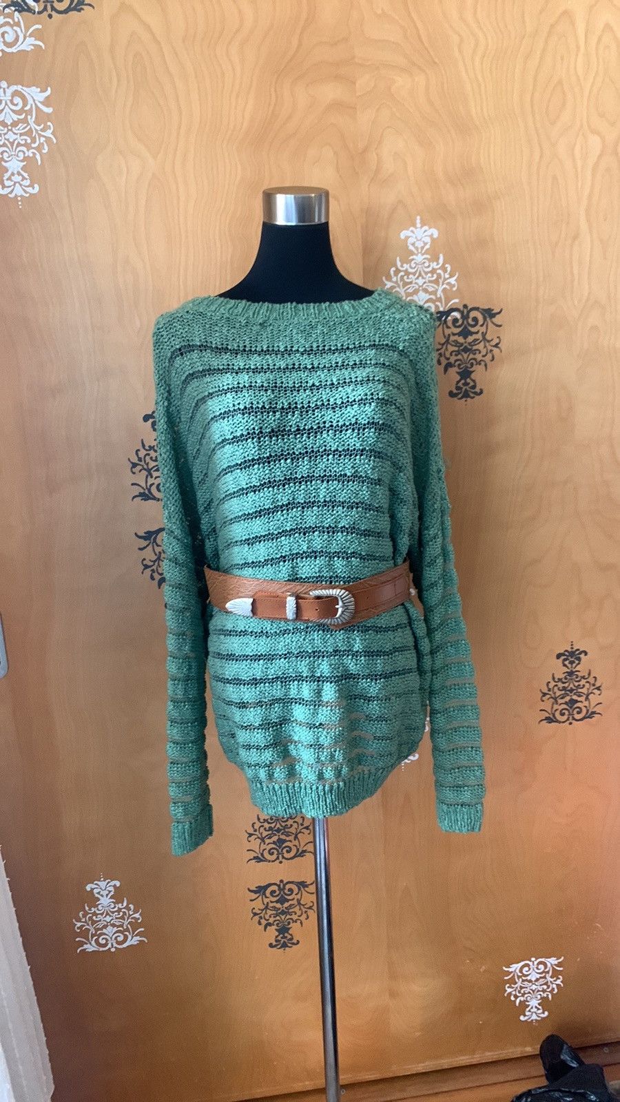 Designer × Other × Vintage Vintage 80s Leather Layered Belt Size ONE SIZE - 1 Thumbnail