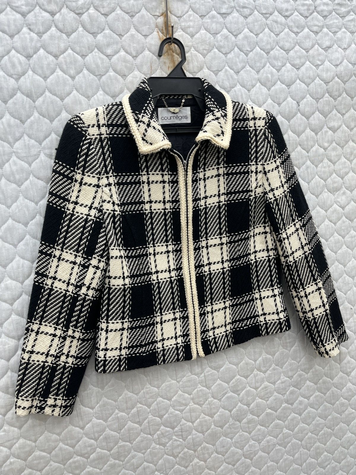 Courreges 🔥🔥🔥STEALS COURREGES ZIPPER WOOL JACKET Size S / US 4 / IT 40 - 3 Thumbnail