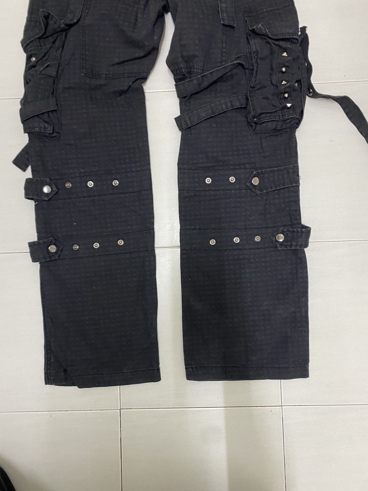 Vintage Vintage PLANET FIVE Bondage Punk Style Pants Size US 30 / EU 46 - 8 Thumbnail
